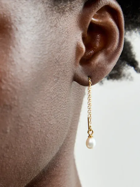 Ethereal Pearl Drop Earrings