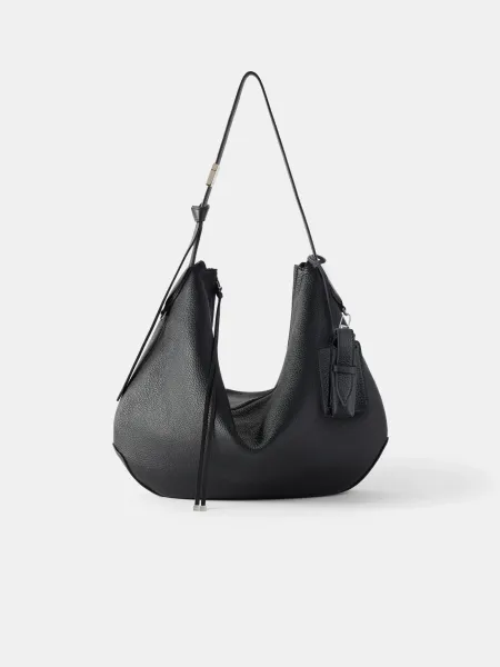 WOMEN - WOMEN'S BISCOTTO SHOULDER BAG - Black