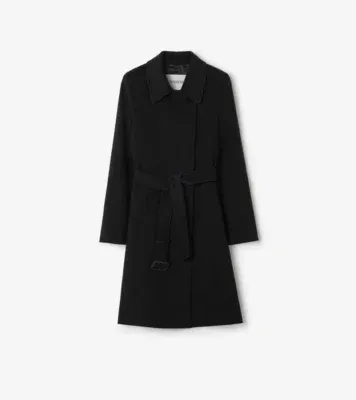Cashmere Coat in Black