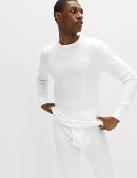 Marks & Spencer Heatgen Maximum Thermal Long Sleeve Top Ivory