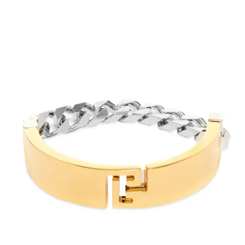 Double Cuff Chain Bracelet