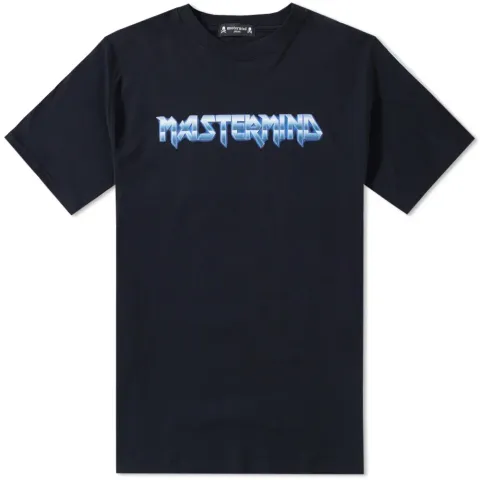 Lightning Skull Back Print Tee