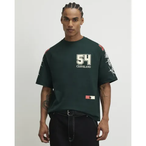 River Island Cotton 54 Cleveland Snake T-Shirt