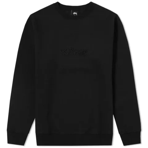 3D Raised Applique Crew