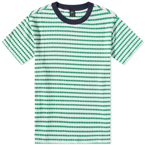 Raised Dot Striped T-Shirt