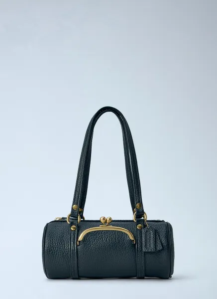 Coach Kisslock Barrel Bag 28