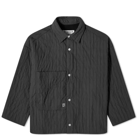 Quilted Boxy Overshirt