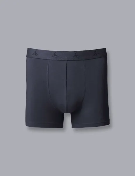 Charles Tyrwhitt 3pk Cotton Stretch Boxers Blue