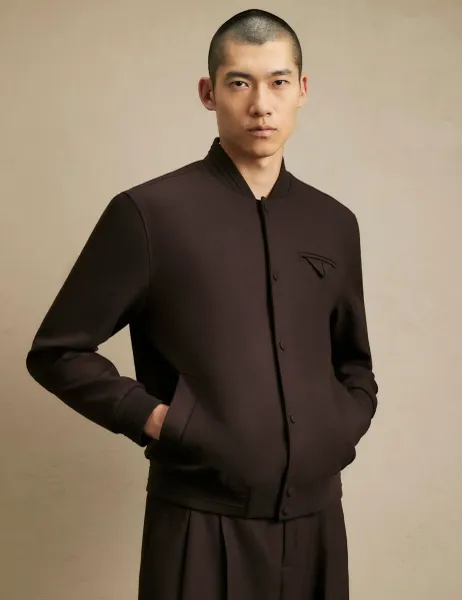 River Island Smart Twill Bomber Jacket