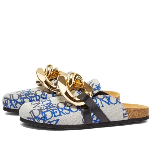 Chain Loafer Logo Slip On