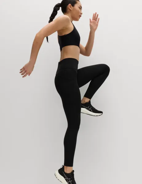 Goodmove Go Move High Waisted Gym Leggings Black