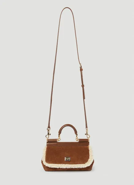 Sicily Suede Small Handbag