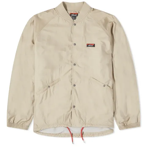 Rib Collar Coach Jacket