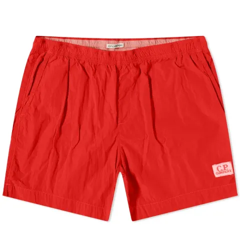 Chrome Patch Logo Swim Short