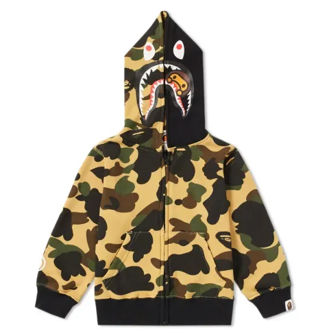 1st Camo Milo Shark Zip Hoody