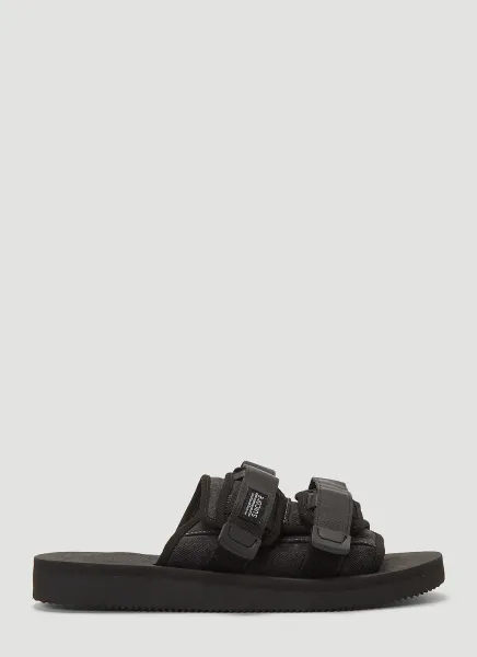 10.10 Vintage Denim Moto Slides