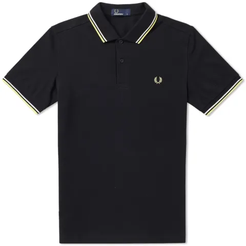 Fred Perry Slim Fit Twin Tipped Polo
