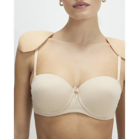 River Island Beige Shoulder Pads