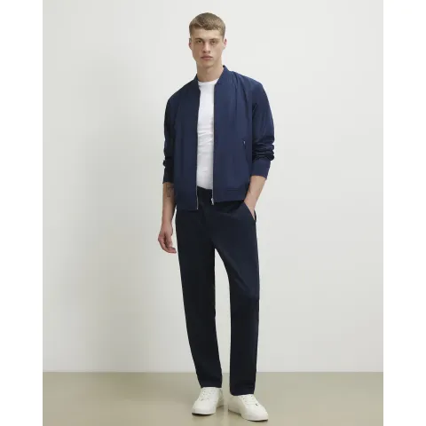River Island Slim Fit Textured Suit Trousers