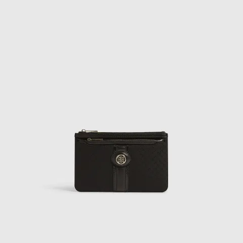 River Island Monogram Travel Wallet