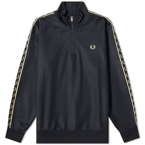 Taped Half Zip Track Top