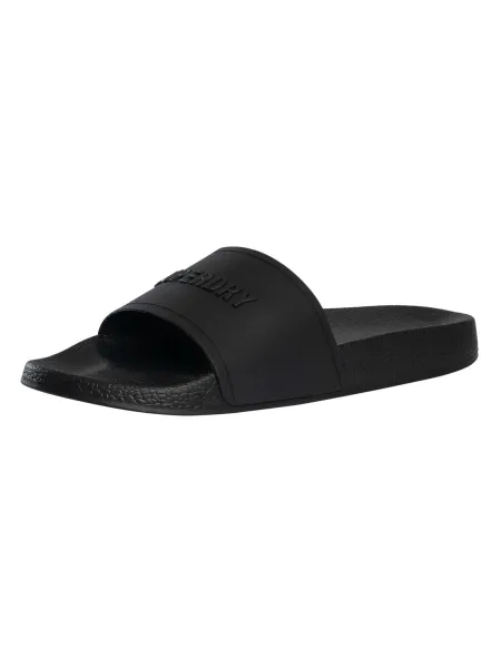 Superdry Premium Graphic Pool Sliders