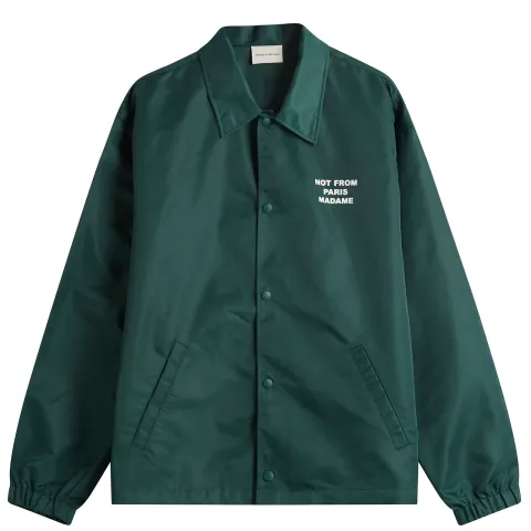 Slogan Coach Jacket