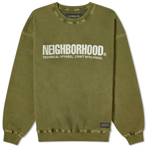 Pigment Dyed Crew Sweater