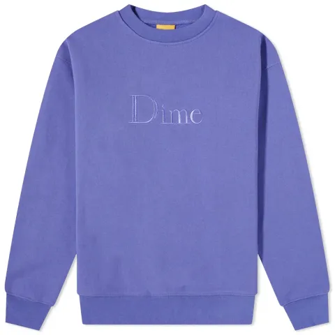 Classic Embroidered Logo Crew Sweat