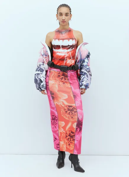 O-Clairinne Rib Skirt