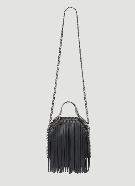 Falabella Fringed Tiny Tote Bag