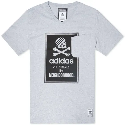 x Neighborhood Graphic V Neck Tee