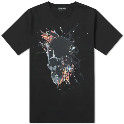 Paint Skull Printed Tee
