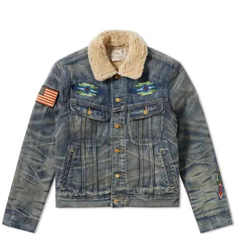 Sherpa Denim Trucker Jacket