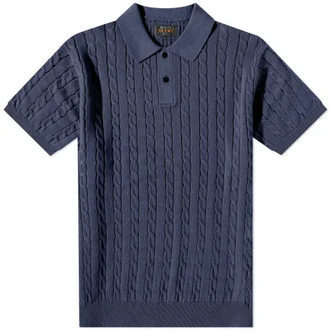 Cable Knitted Polo