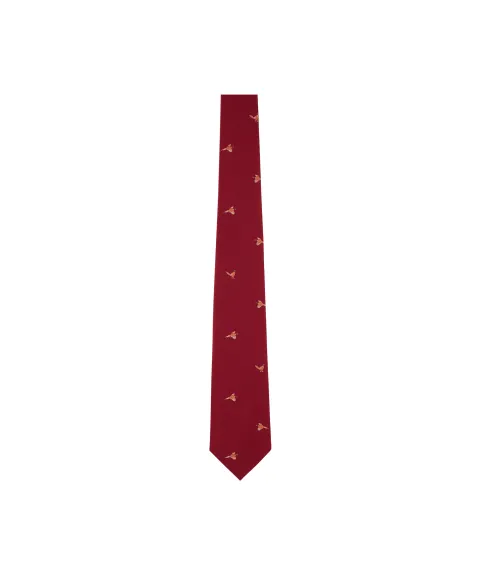 Schöffel Country Ashford Silk Tie - Chilli Pheasant