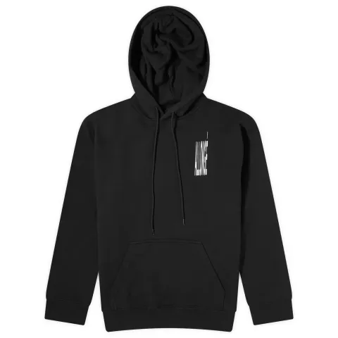 Stretched Number Logo Hoodie
