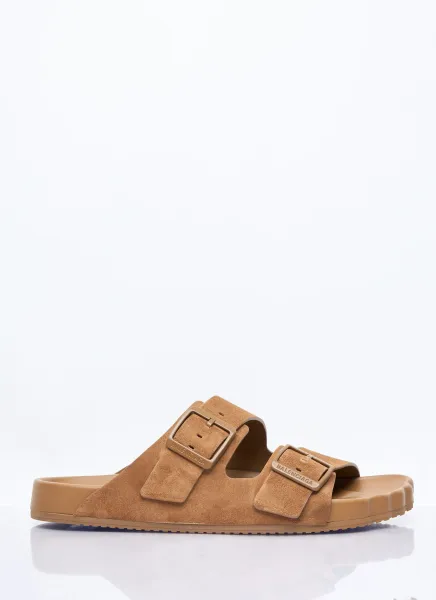 Suede Sunday Sandals