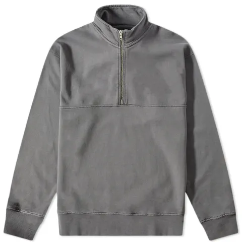Organic Quarter Zip Popover Sweat