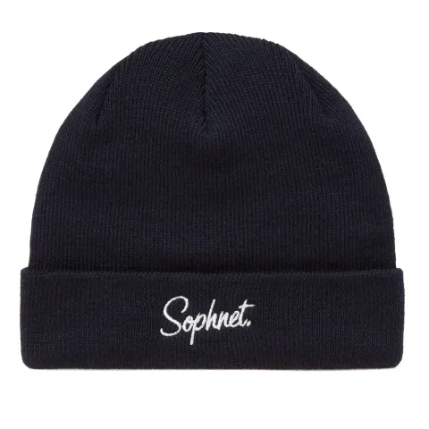 SOPHNET. Logo Knit Beanie