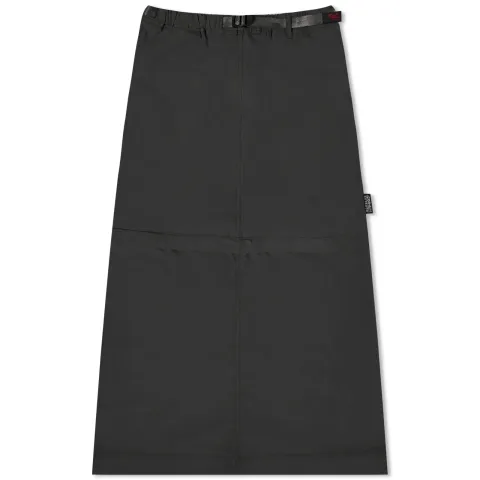 Convertible Micro Ripstop Midi Skirt