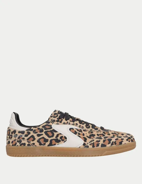 Skechers Hotshot On The Prowl Suede Trainers Brown Mix