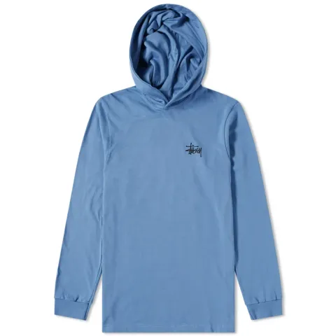 Basic Long Sleeve Hooded Tee