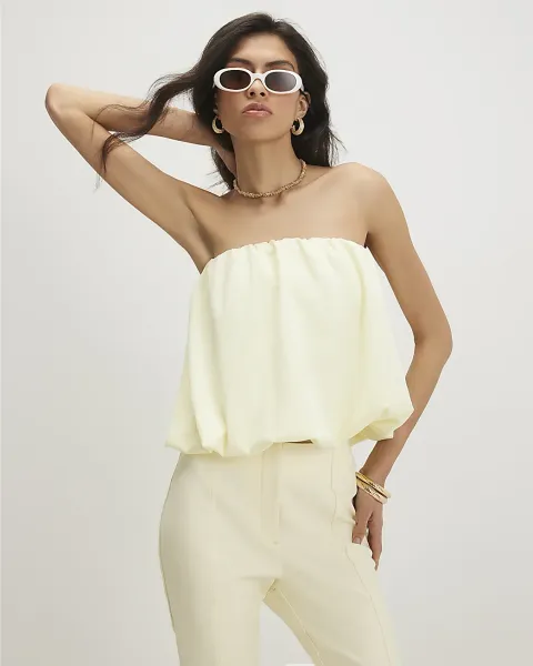 River Island Bandeau Bubble Top