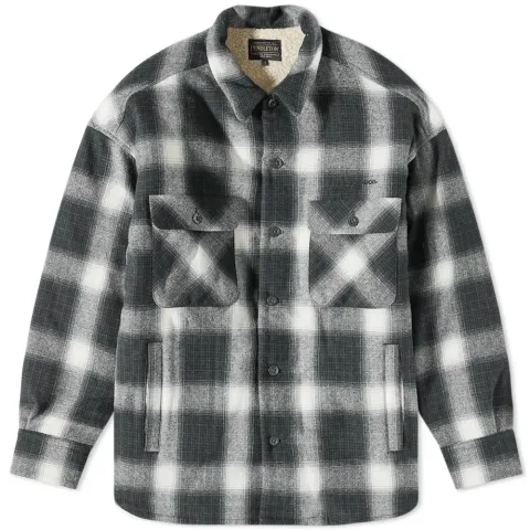 x Pendleton Check Boa Jacket