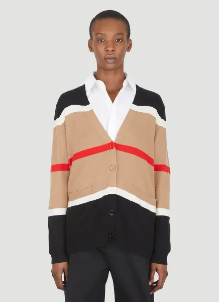 Phillipa Icon Stripe Cardigan
