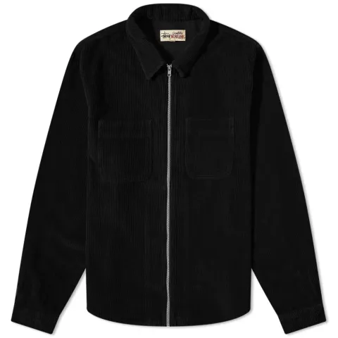 Wide Wale Cord Zip Shirt
