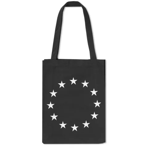 Études October Europa Black Stars Tote Bag