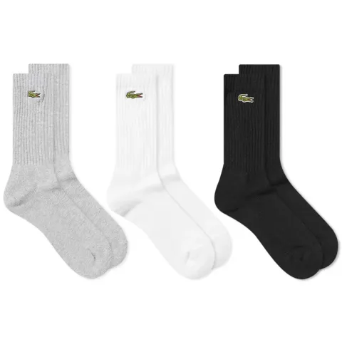 3 Pack Logo Socks