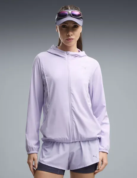 Puma Run Velocity Woven Running Jacket Lilac
